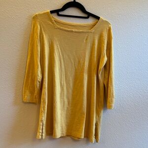 J Jill Yellow Women's Tunic XS
